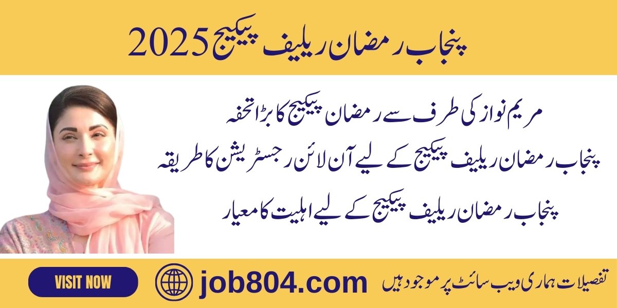 Punjab Ramzan Relief Package 2025